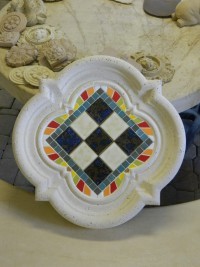 Ornamental building medallion.